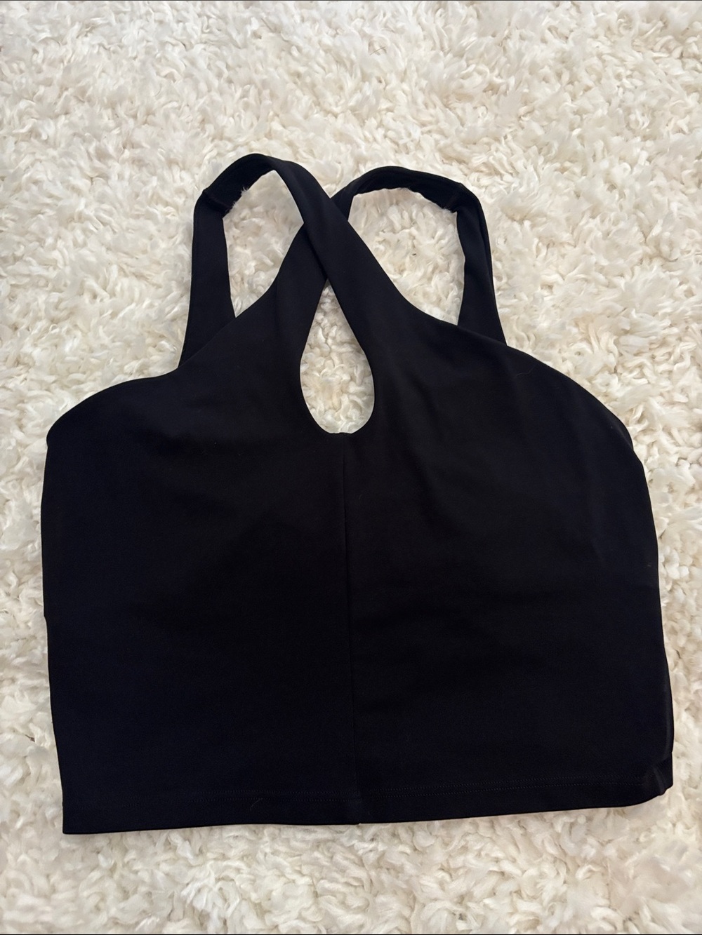 NWOT aerie Black Cross-Back Keyhole Bralette